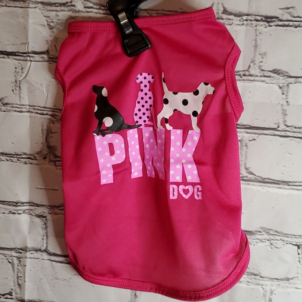 DOG PINK  Pet Shirt - Picture 4 of 4
